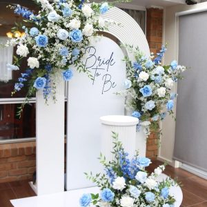Blue & White Elegant Theme Decor